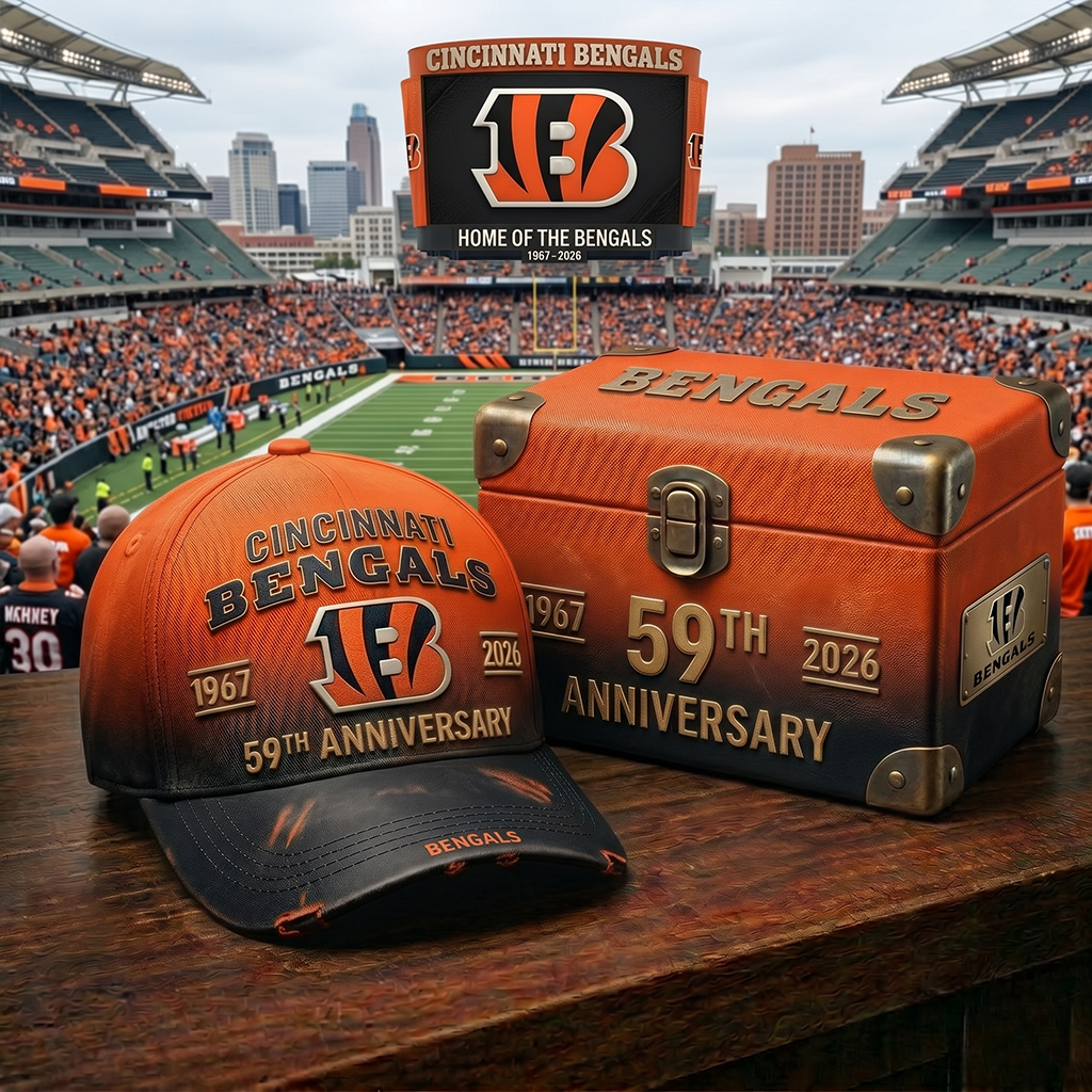 Premium NFL CIN Anniversary Gradient Cap V31 NMD 240426 TTV
