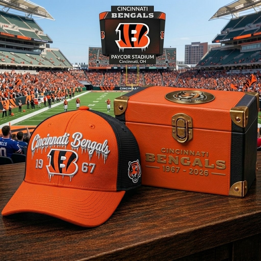 Premium NFL CIN Ice Drip Cap V28 NMD 180426 TTV