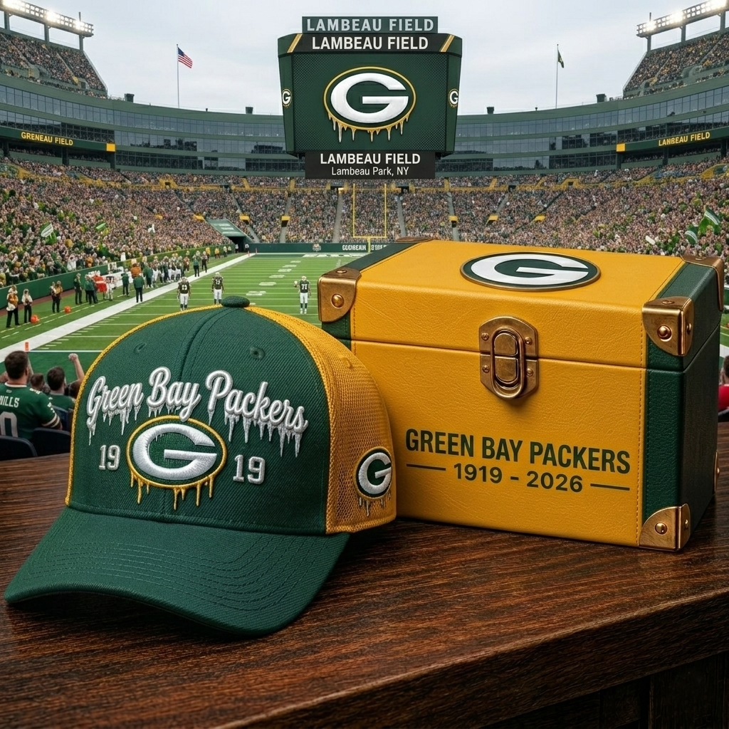 Premium NFL GB Ice Drip Cap V28 NMD 180426 TTV