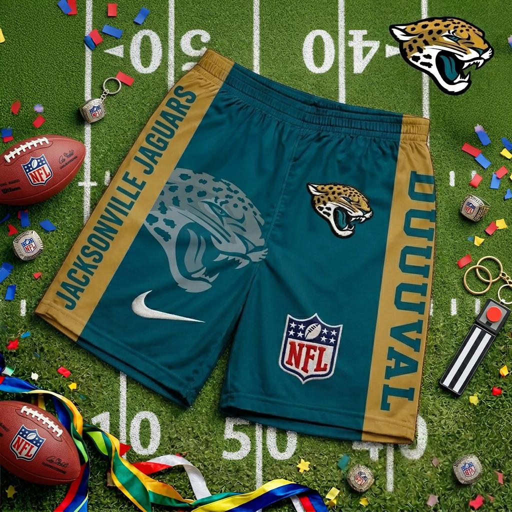 Premium NFL JAC Game Day Personalized Short Pants V1 NMD 220426 TTV