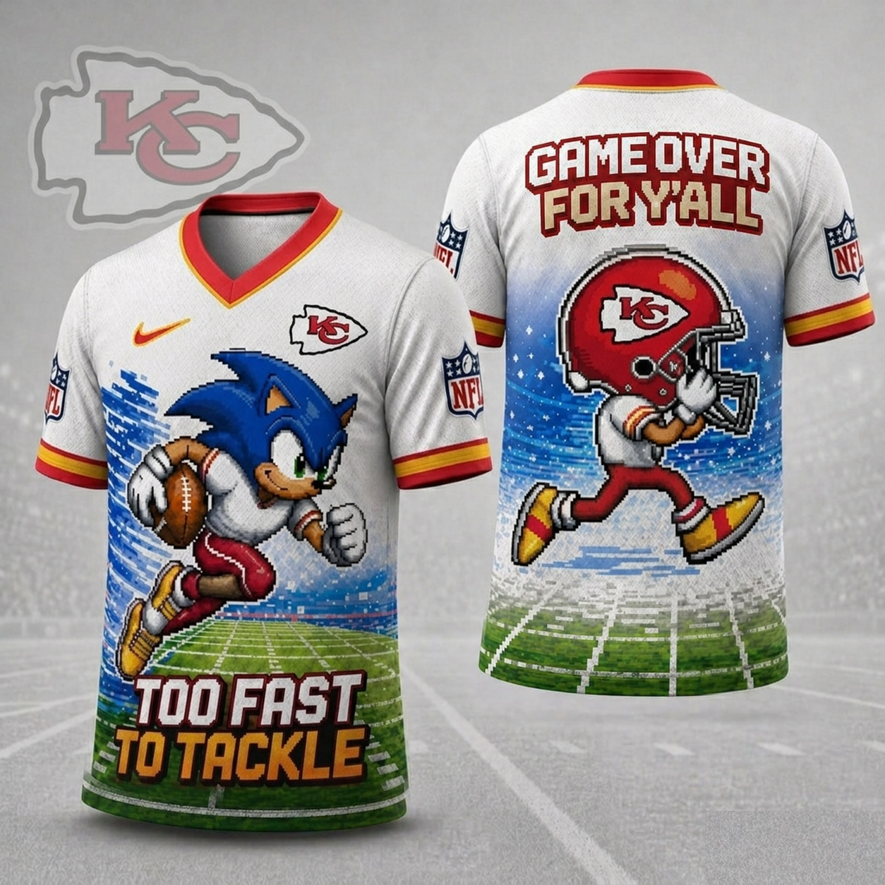 Premium NFL KC Sonic T-Shirt V2 NMD 070526 TTV