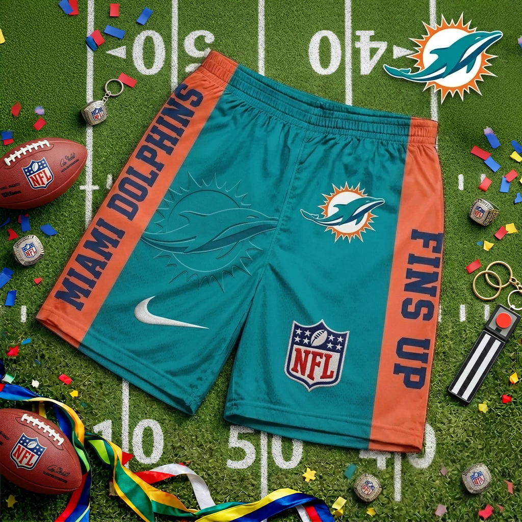 Premium NFL MIA Game Day Personalized Short Pants V1 NMD 220426 TTV