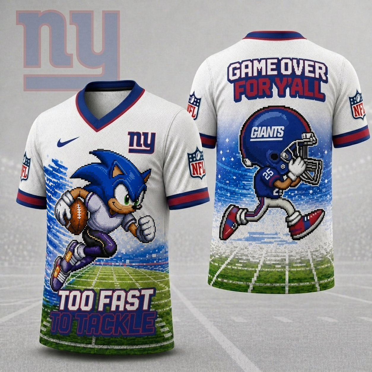 Premium NFL NYG Sonic T-Shirt V2 NMD 070526 TTV