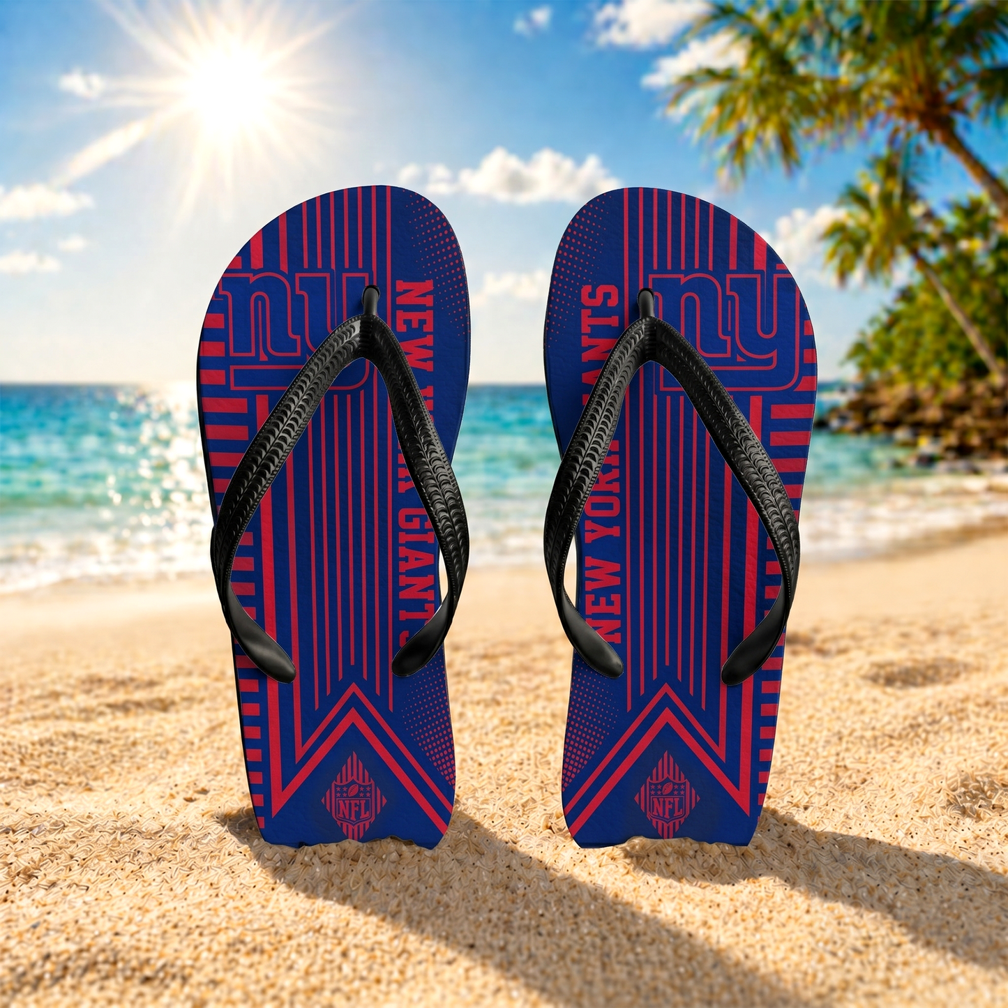 Premium NFL NYG Summer Sporty Flip Flop V1 NMD 290426 TTV