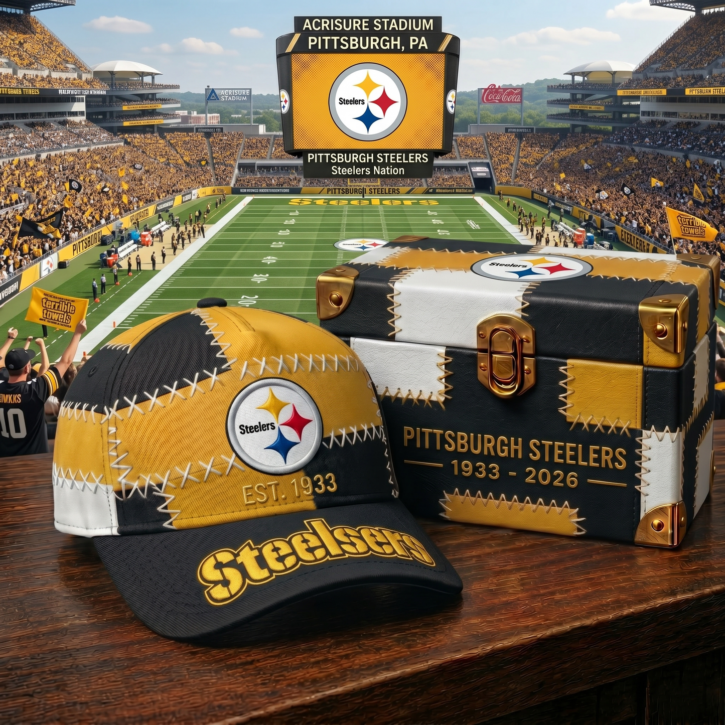 Premium NFL PIT Patchwork Snapback Cap V33 NMD 270426 TTV