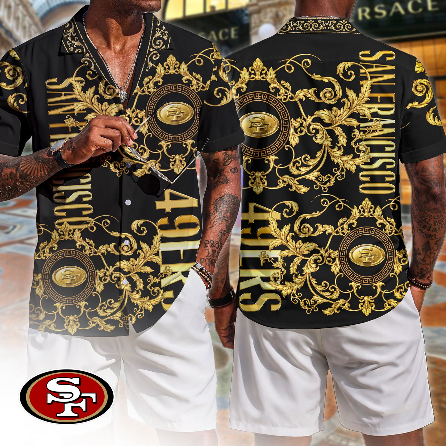 Premium NFL SF Luxury Hawaiin Shirt V1 NMD 090426 TTV