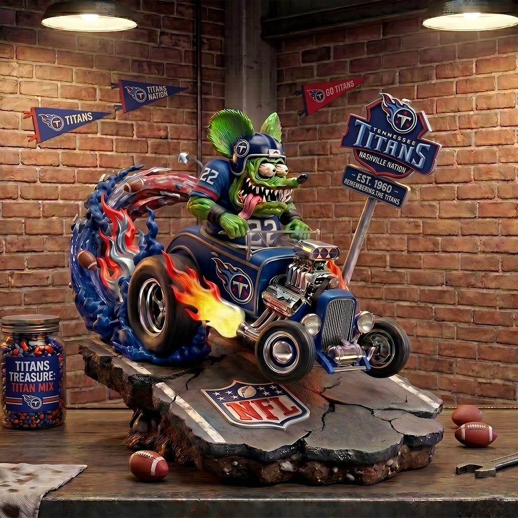 Premium NFL TEN Racing Addiction Acrylic Plaque V1 NMD 040526 TTV