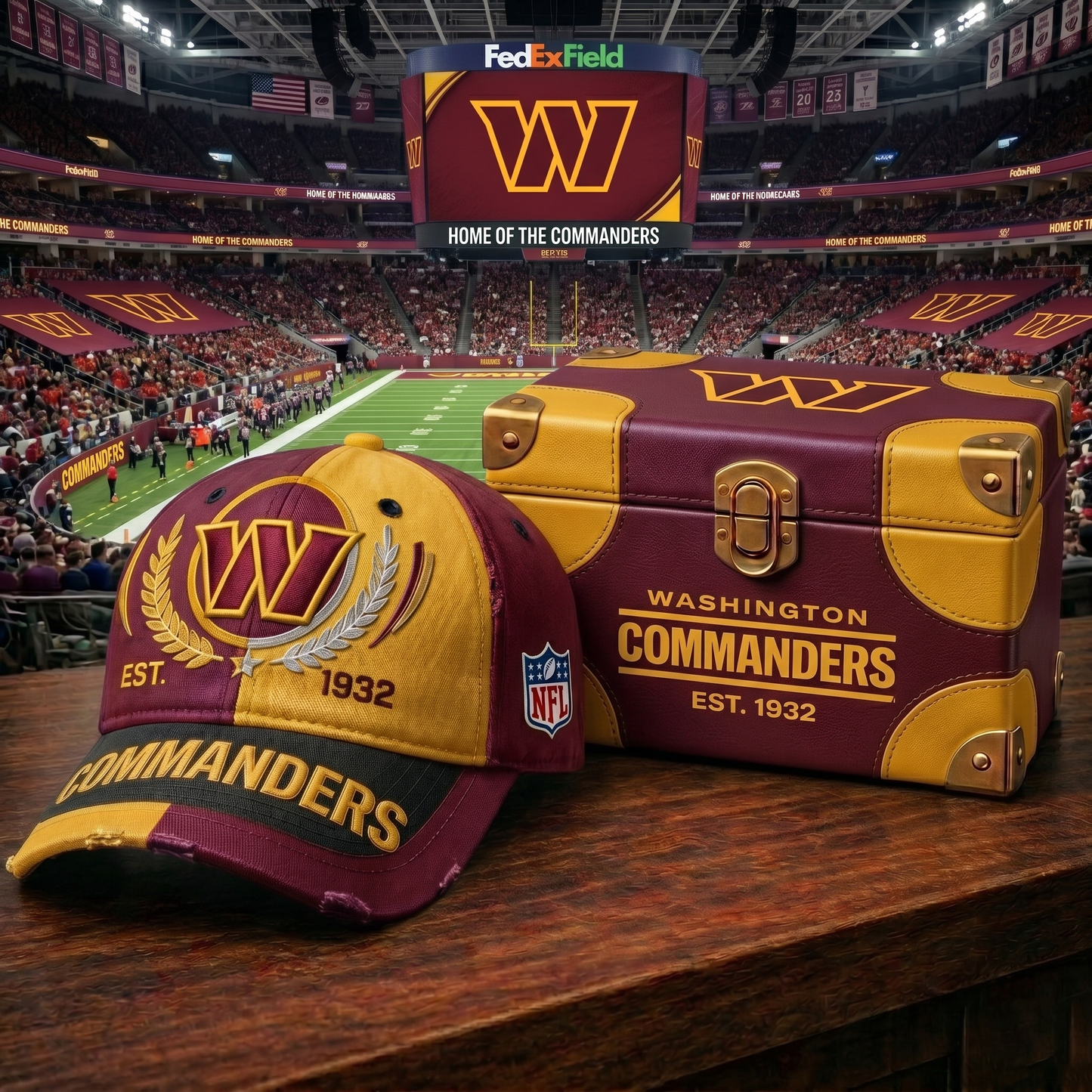Premium NFL WC Heritage Crest Cap V30 NMD CTKT