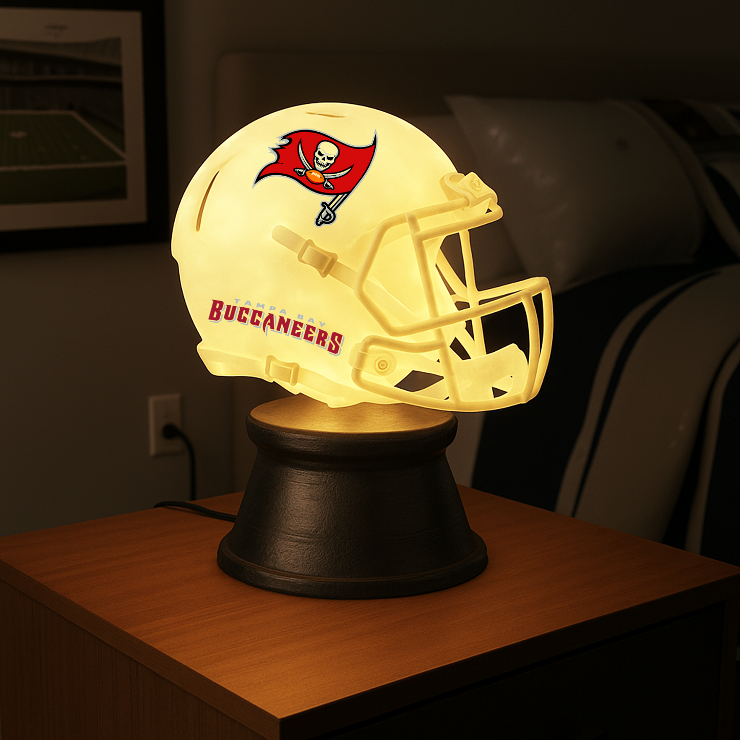 Premium NFL x TB LED Helmet Night Light DATND NMD TANTD