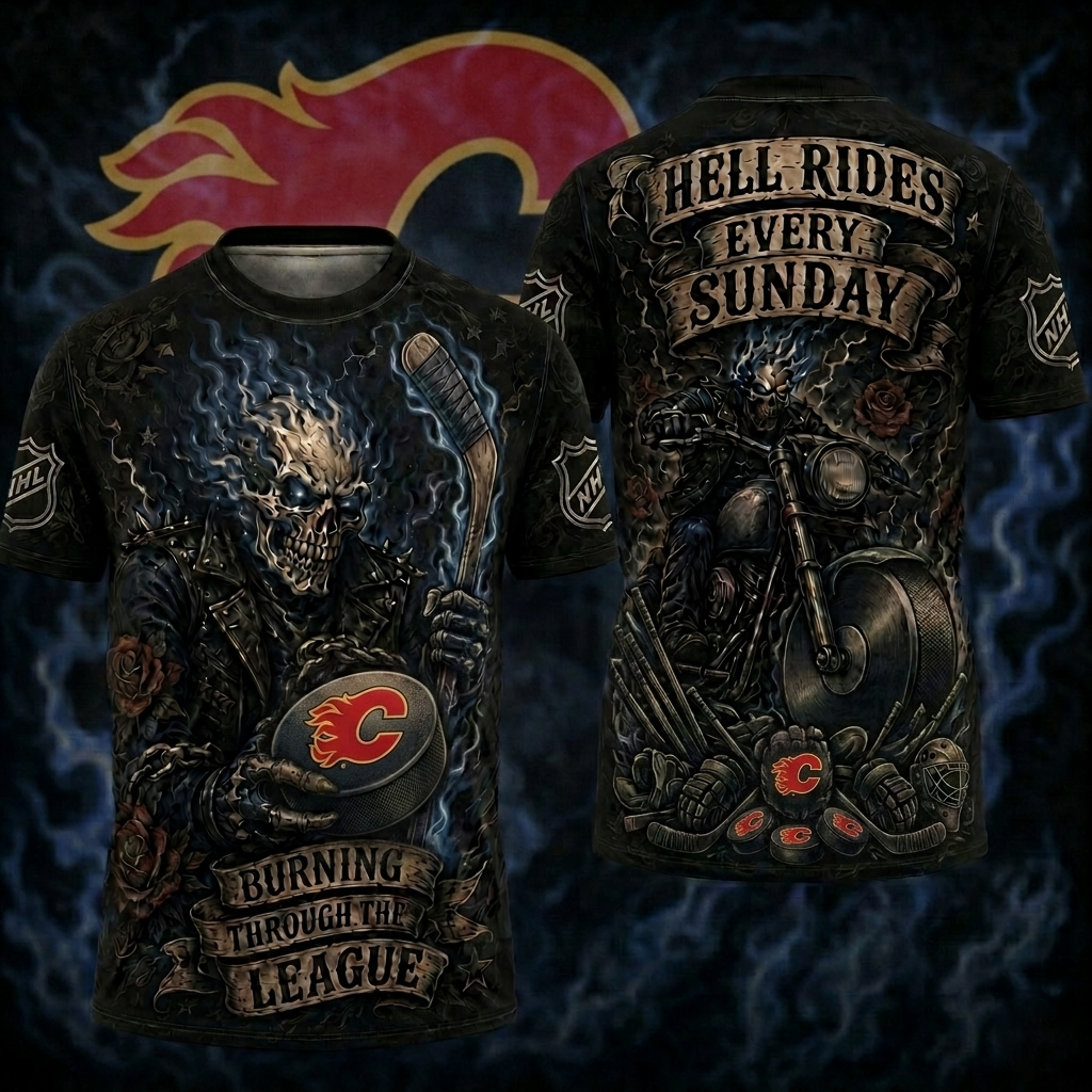 Premium NHL CF Ghost Rider Tattoo T-shirt V3 NMD CTKT