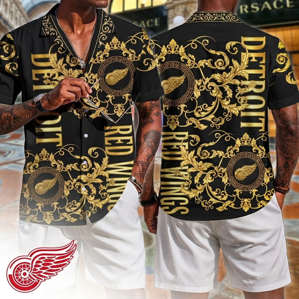 Premium NHL DRW Luxury Hawaiin Shirt V1 NMD CTKT