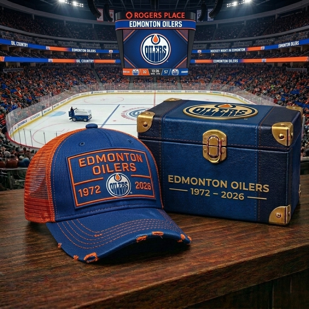 Premium NHL EO Anniversary Heritage Distressed Trucker Cap V21 NMD CTKT