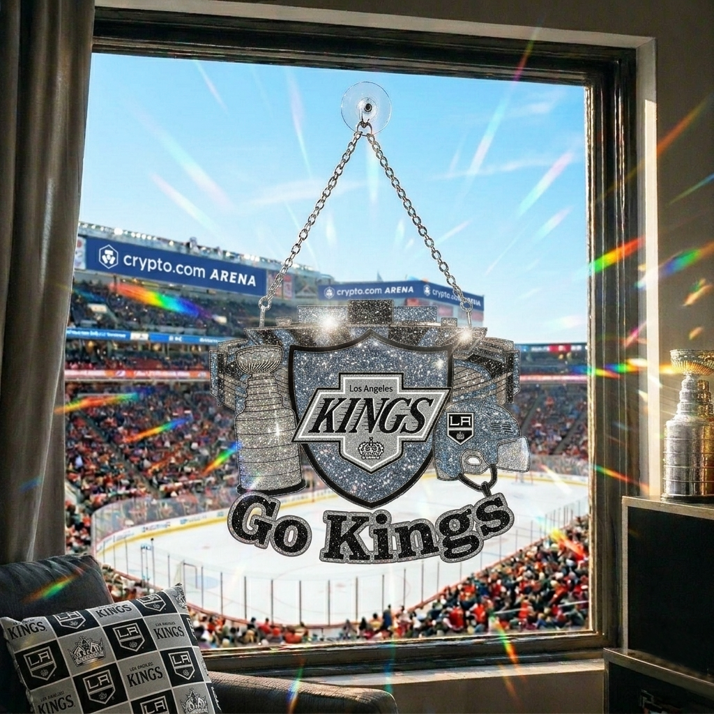 Premium NHL LAK Game Day Suncatcher V1 NMD 230426 TTV