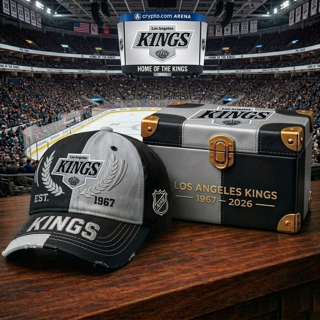 Premium NHL LAK Heritage Crest Cap V30 NMD CTKT
