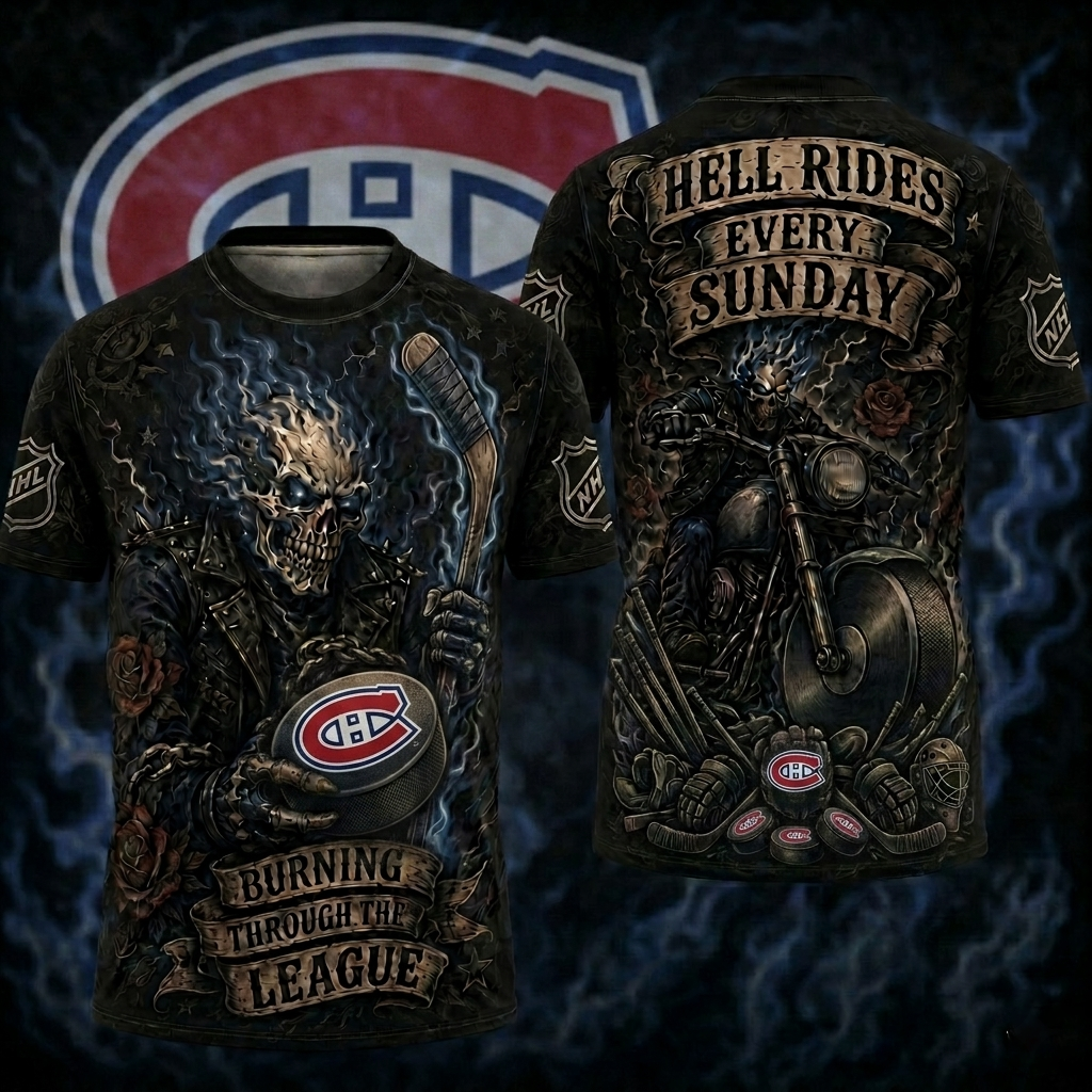 Premium NHL MC Ghost Rider Tattoo T-shirt V3 NMD CTKT