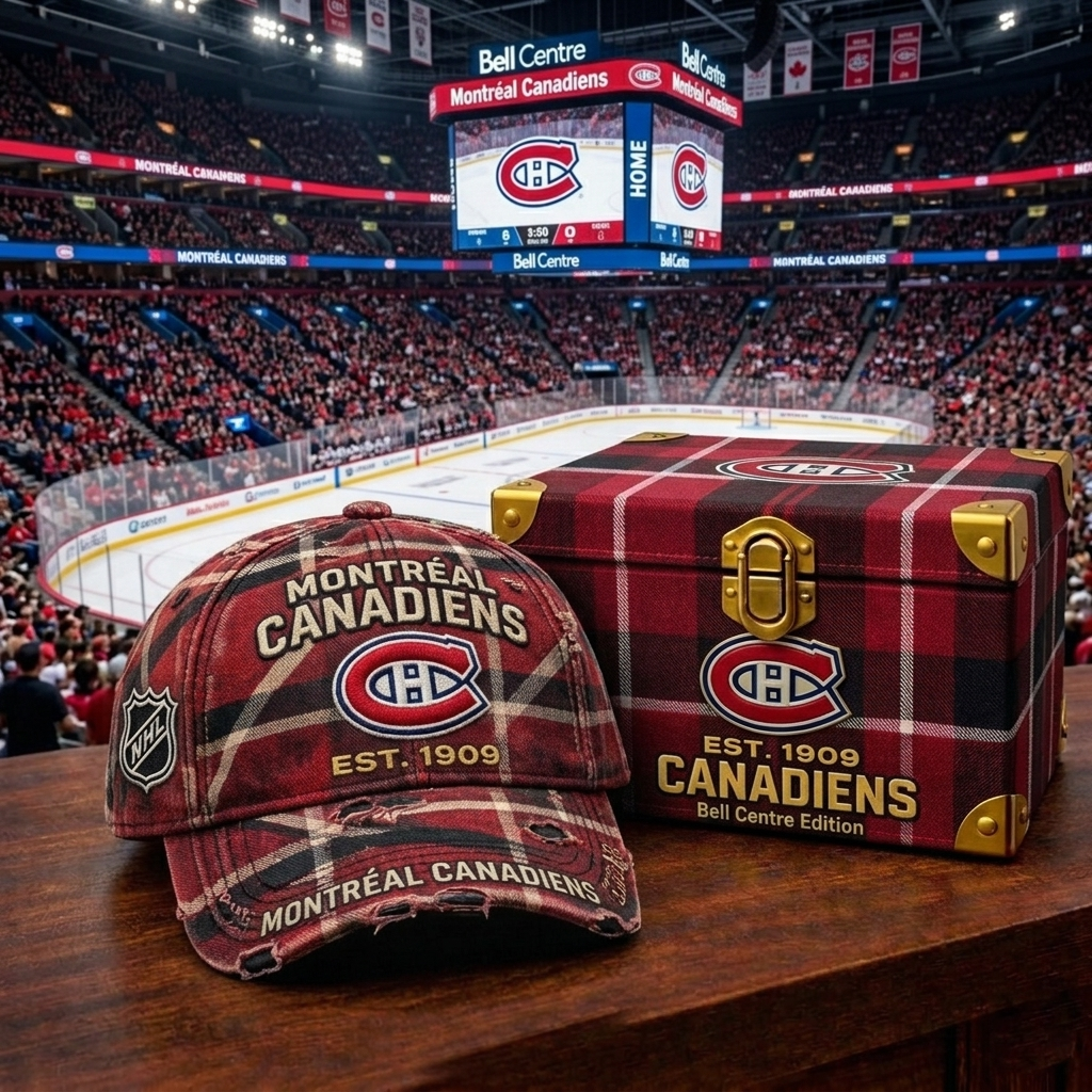 Premium NHL MC Heritage Checkered Cap V18 NMD CTKT