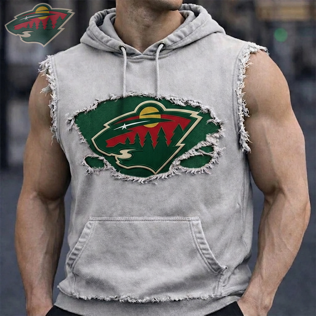 Premium NHL MW Distressed Hooded Tank V1 NMD CTKT