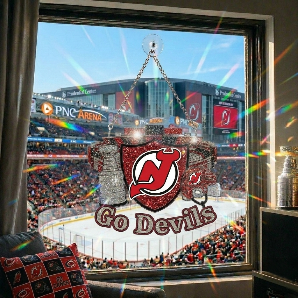 Premium NHL NJD Game Day Suncatcher V1 NMD 230426 TTV