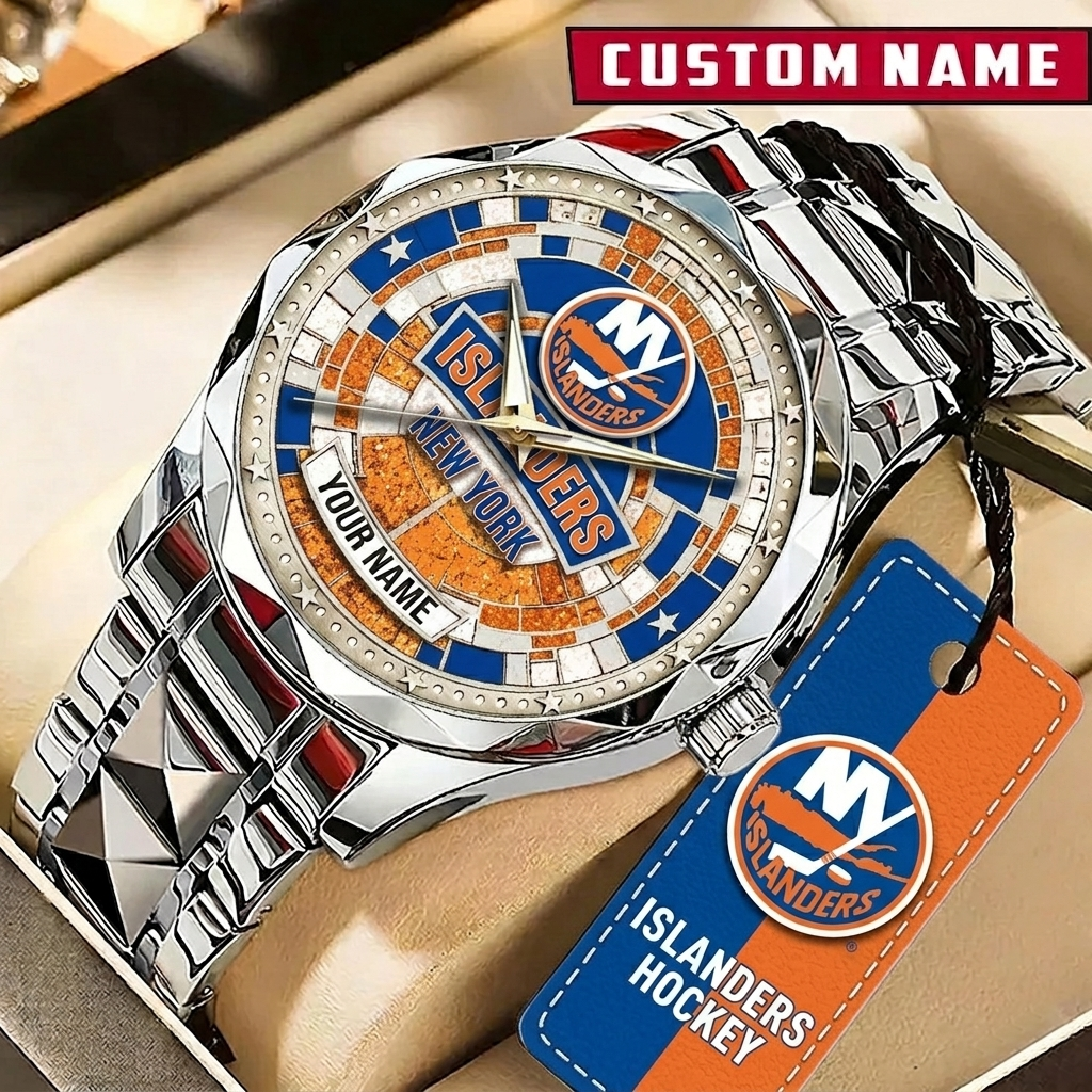 Premium NHL NYI Luxury Stainless Steel Watch V1 NMD CTKT