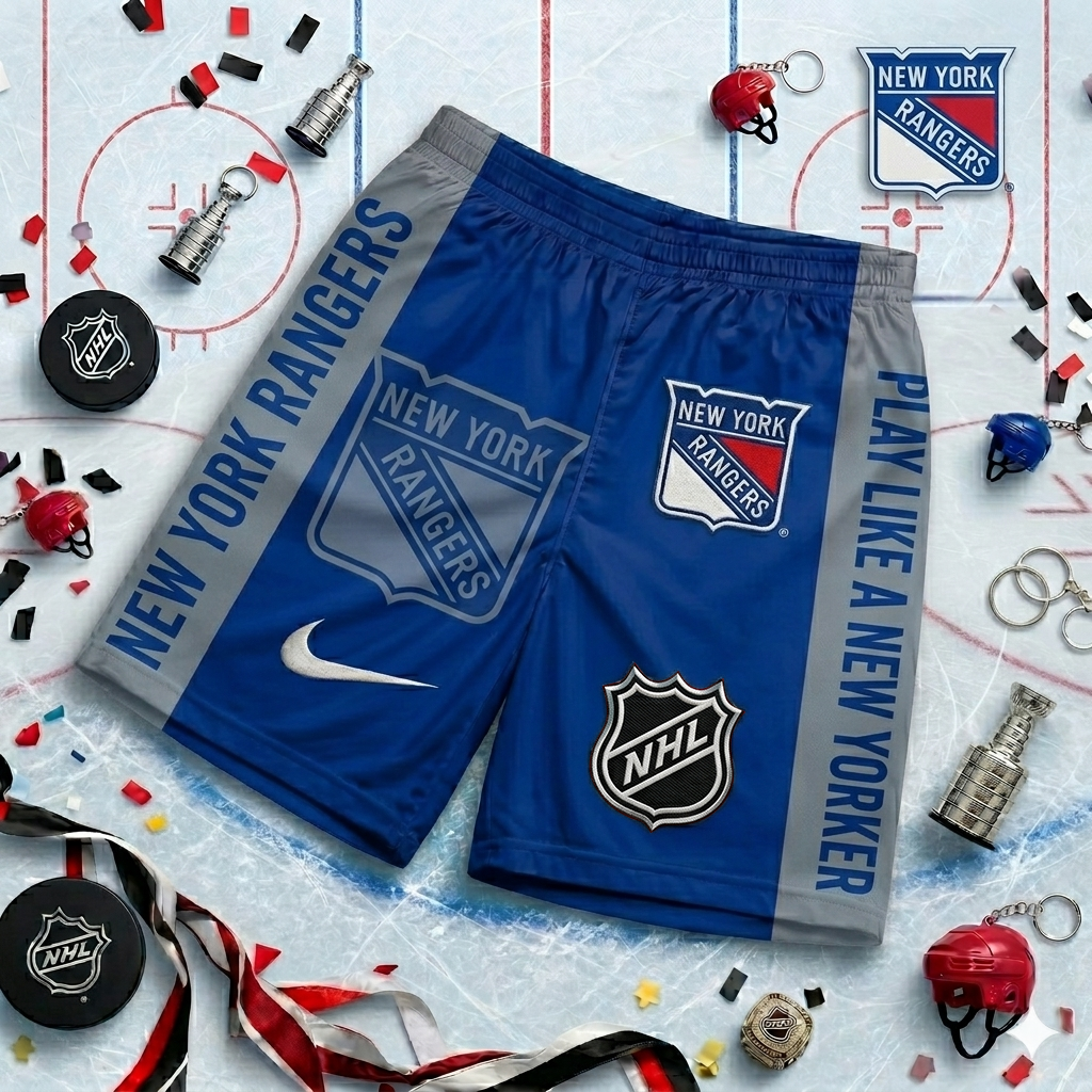 Premium NHL NYR Game Day Personalized Short Pants V1 NMD 220426 TTV