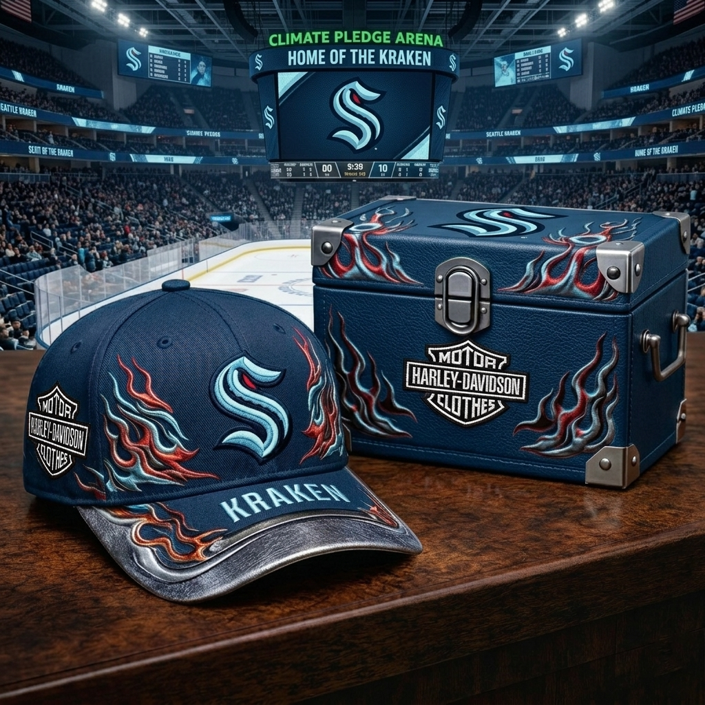 Premium NHL SK x Harley Davidson Cap V24 NMD CTKT
