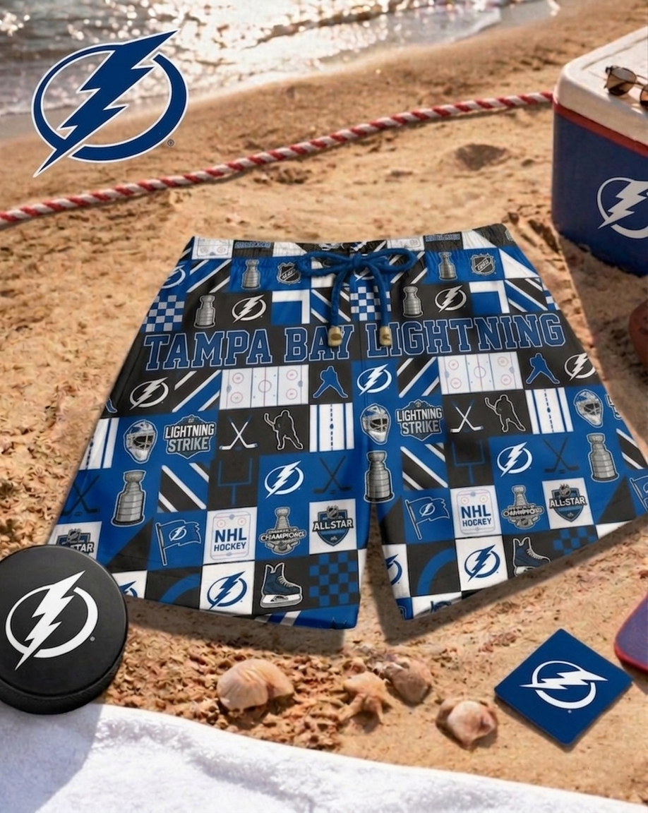 Premium NHL TBL Beach Shorts V1 NMD CTKT