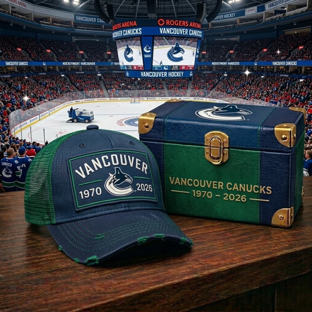 Premium NHL VC Anniversary Heritage Distressed Trucker Cap V21 NMD CTKT