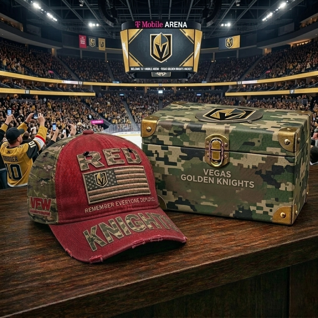 Premium NHL VGK Remember Everyone Deployed Cap V23 NMD CTKT