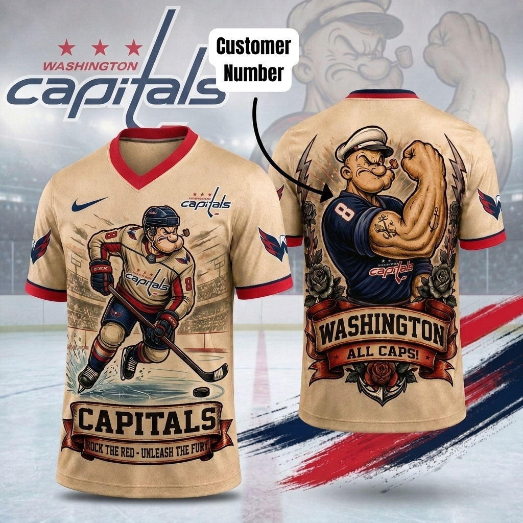 Premium NHL WC Popeye Vintage Tattoo T-shirt V1 NMD CTKT