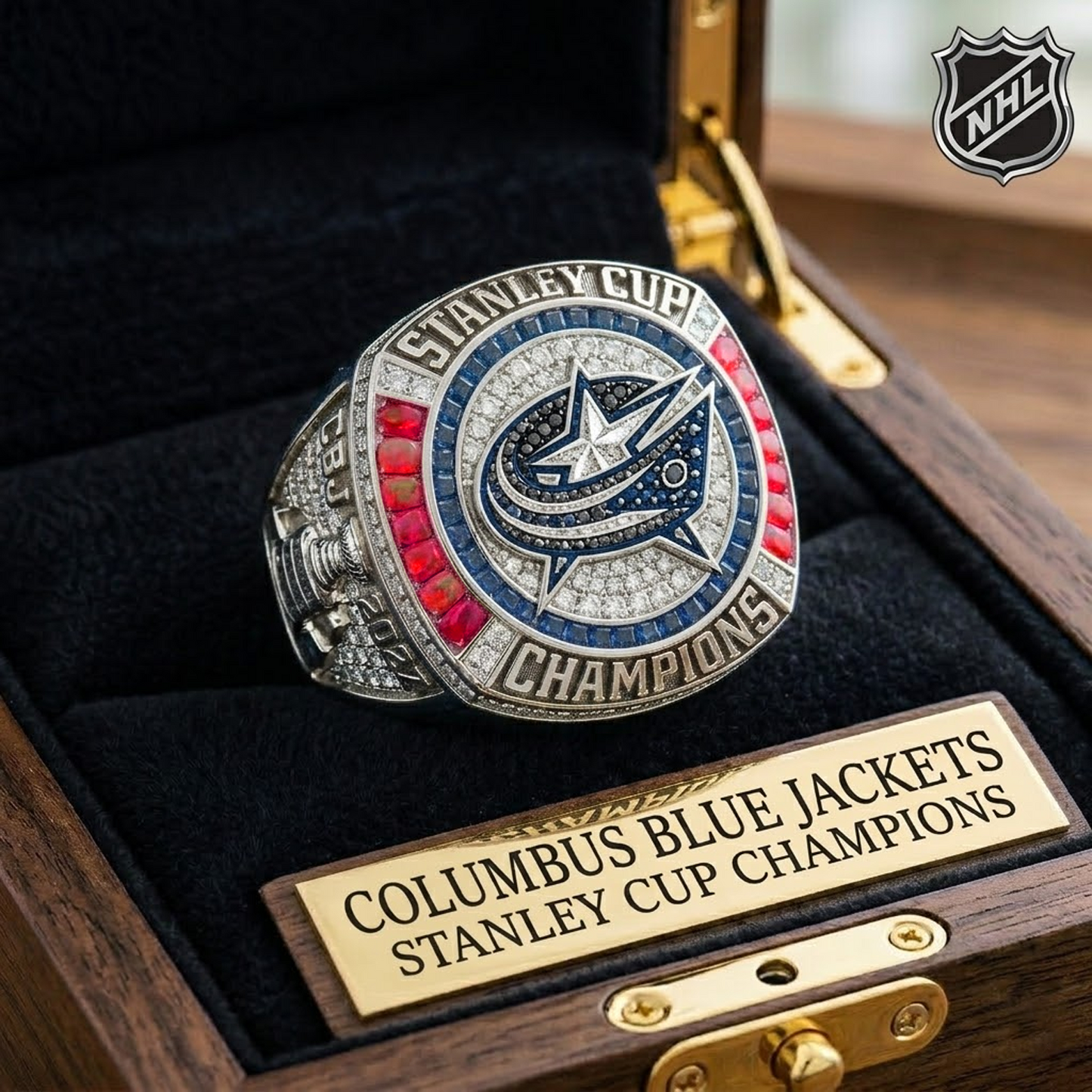 Premium NHL x CBJ Ring DATND TANTD 220426