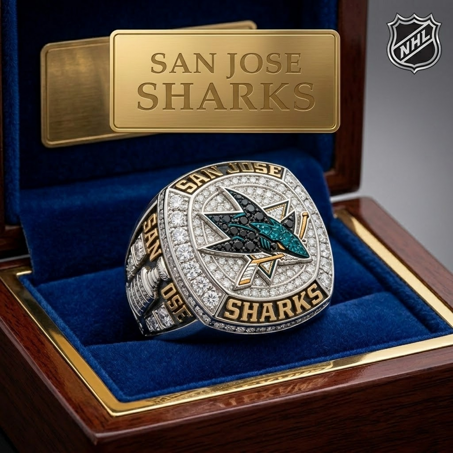 Premium NHL x SJS Ring DATND TANTD 220426