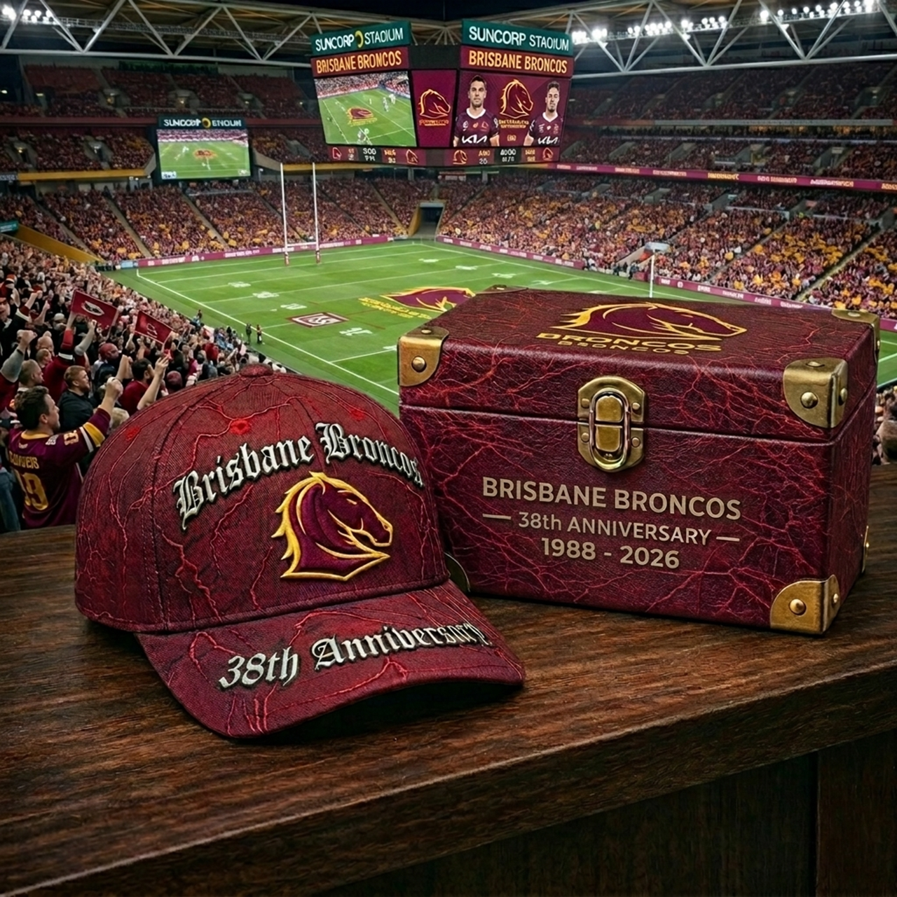 Premium NRL BB Anniversary Vintage Crackle Cap V22 NMD 060426 TTV