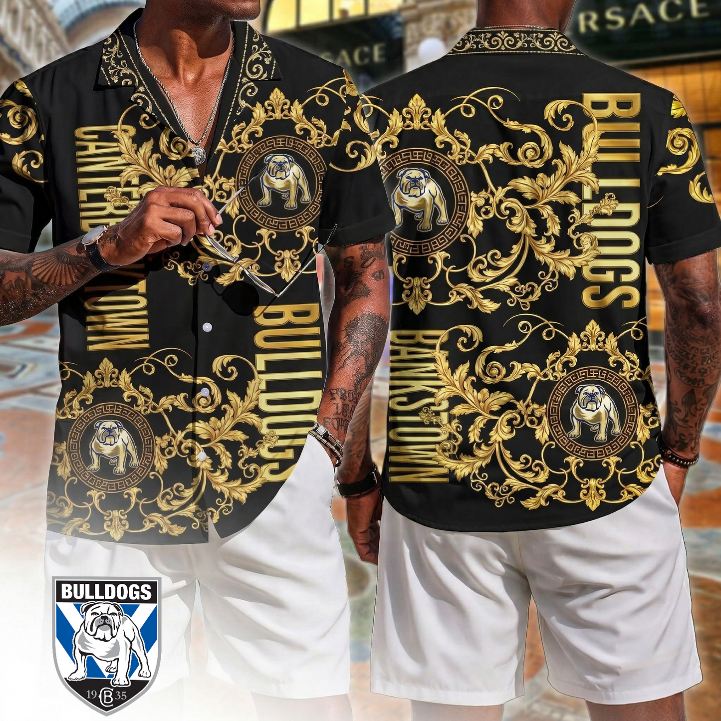 Premium NRL CBB Luxury Hawaiin Shirt V1 NMD 090426 TTV