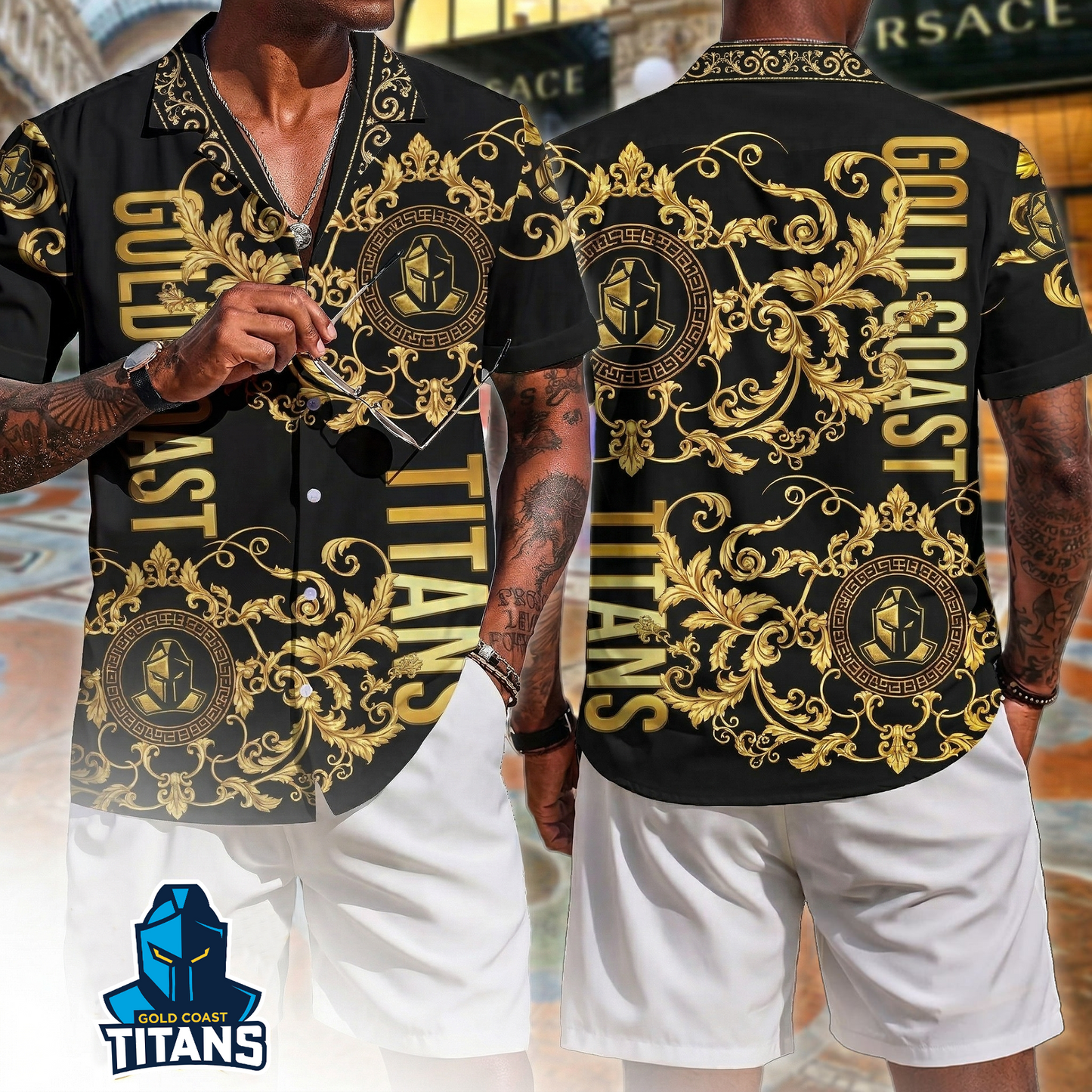 Premium NRL GCT Luxury Hawaiin Shirt V1 NMD 090426 TTV