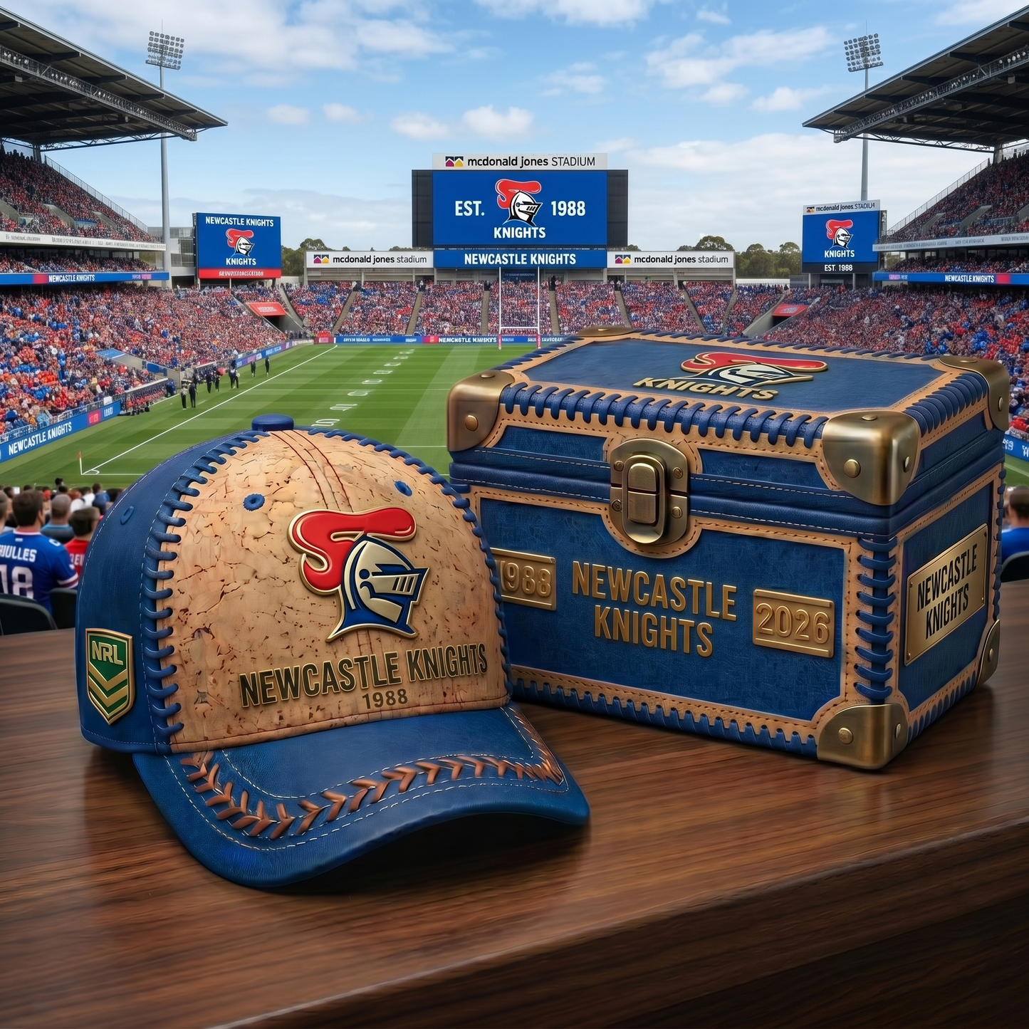 Premium NRL KN Cork Leather Cap V32 NMD 250426 TTV