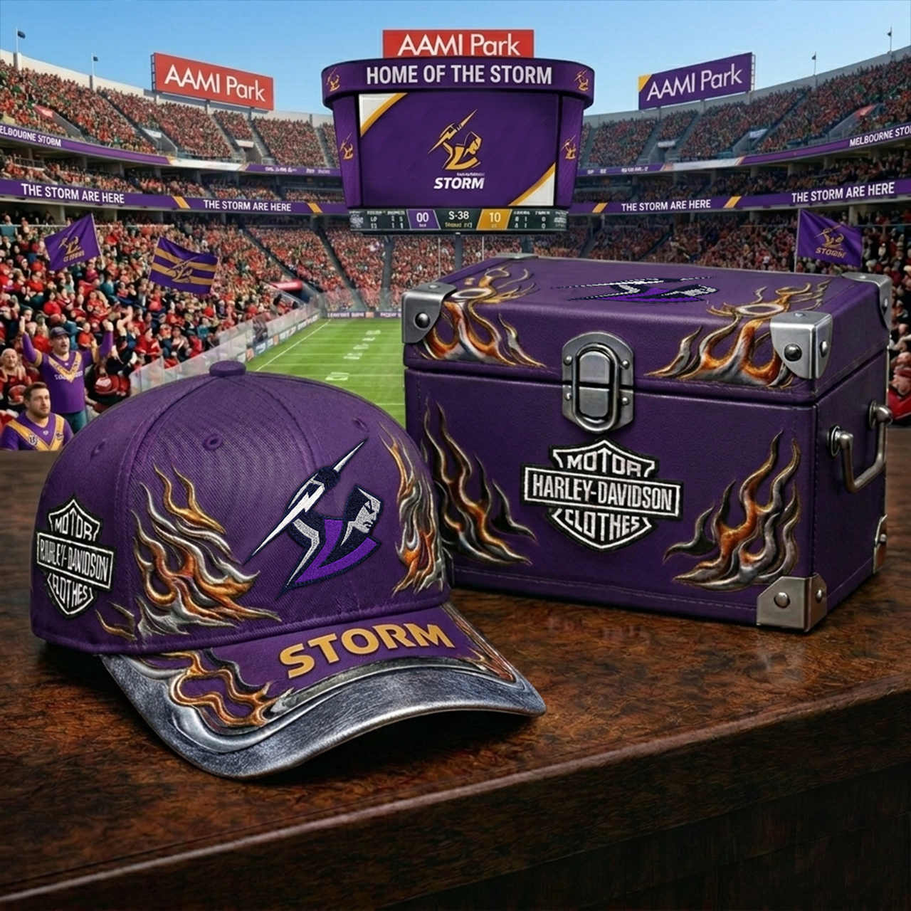 Premium NRL MS x Harley Davidson Cap V24 NMD 080426 TTV