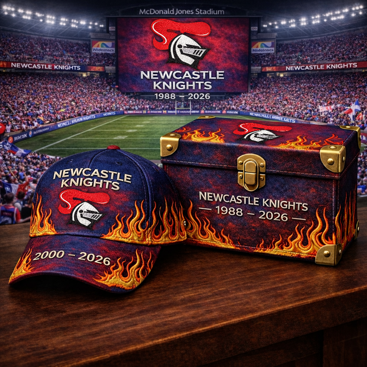 Premium NRL NK Classic Flame Tribute Cap V17 NMD 310326 TTV