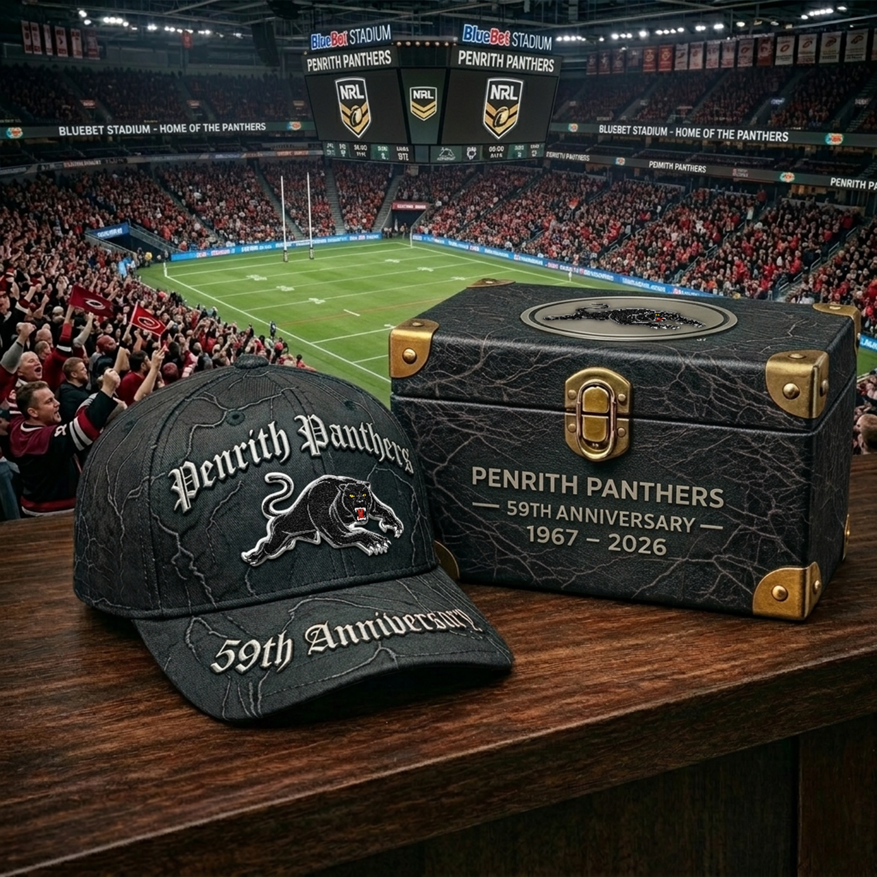 Premium NRL PP Anniversary Vintage Crackle Cap V22 NMD 060426 TTV