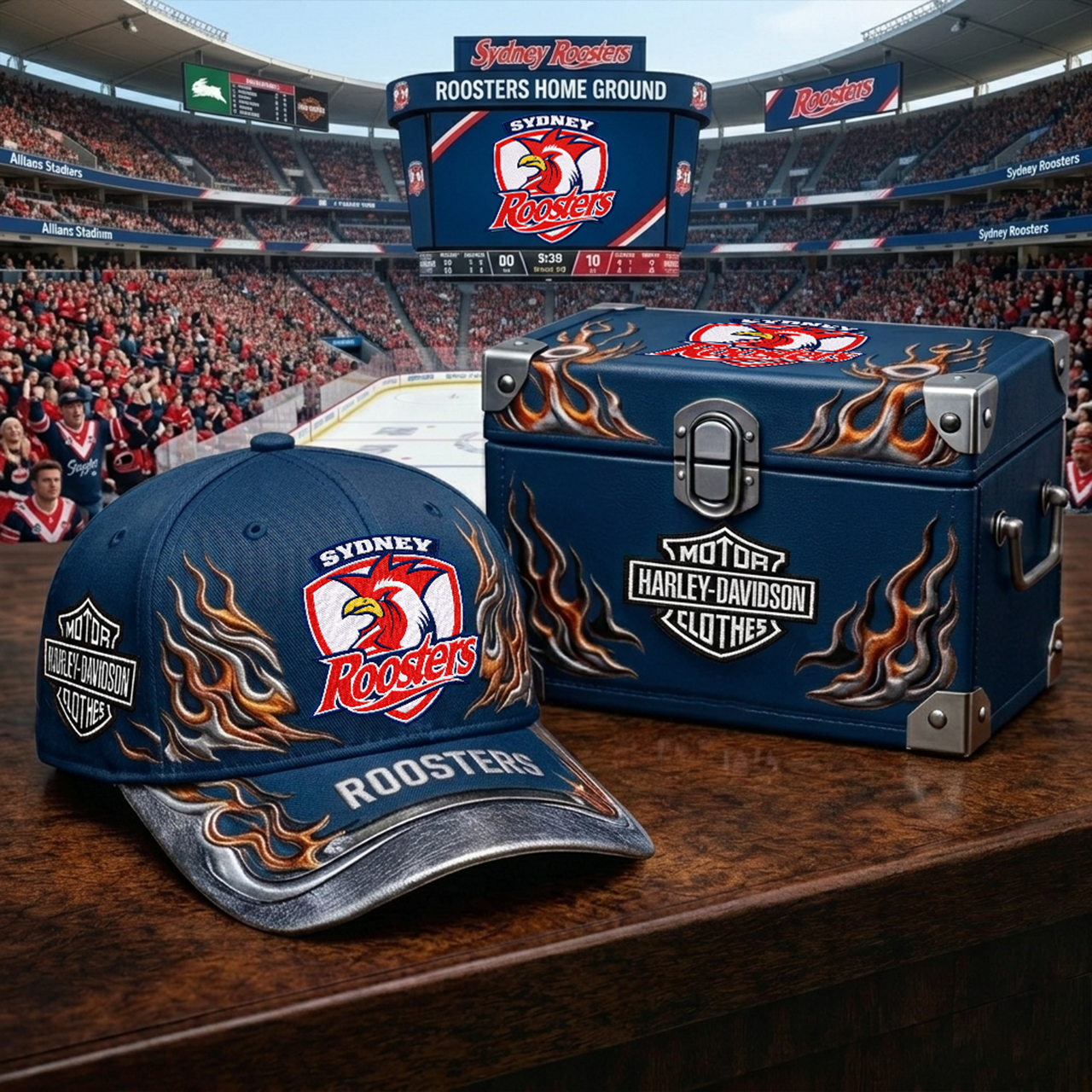 Premium NRL SR x Harley Davidson Cap V24 NMD 080426 TTV