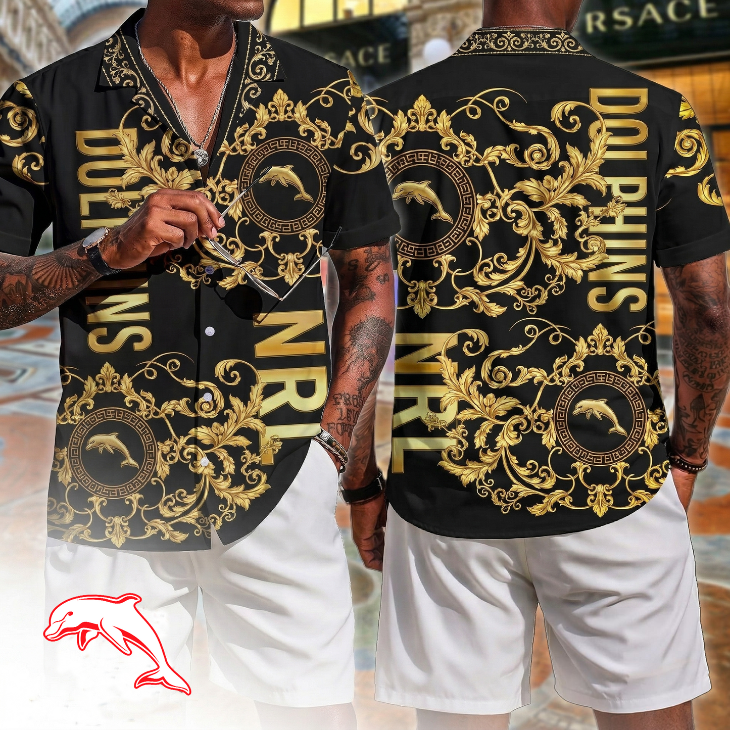 Premium NRL TD Luxury Hawaiin Shirt V1 NMD 090426 TTV