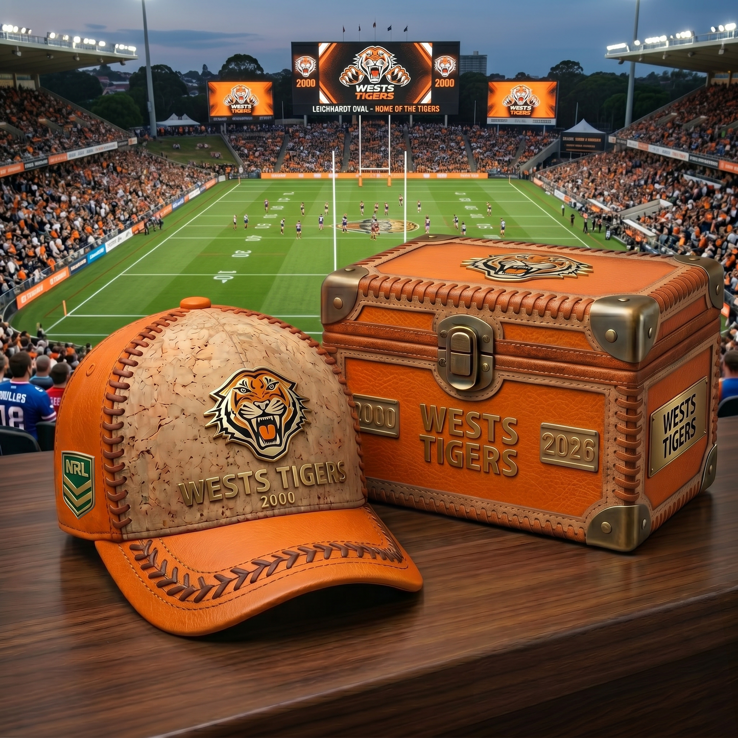 Premium NRL WT Cork Leather Cap V32 NMD 250426 TTV
