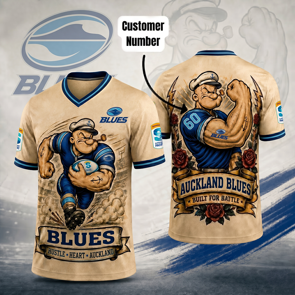 Premium SRP BLU Popeye Vintage Tattoo T-shirt V1 NMD 070526 TTV