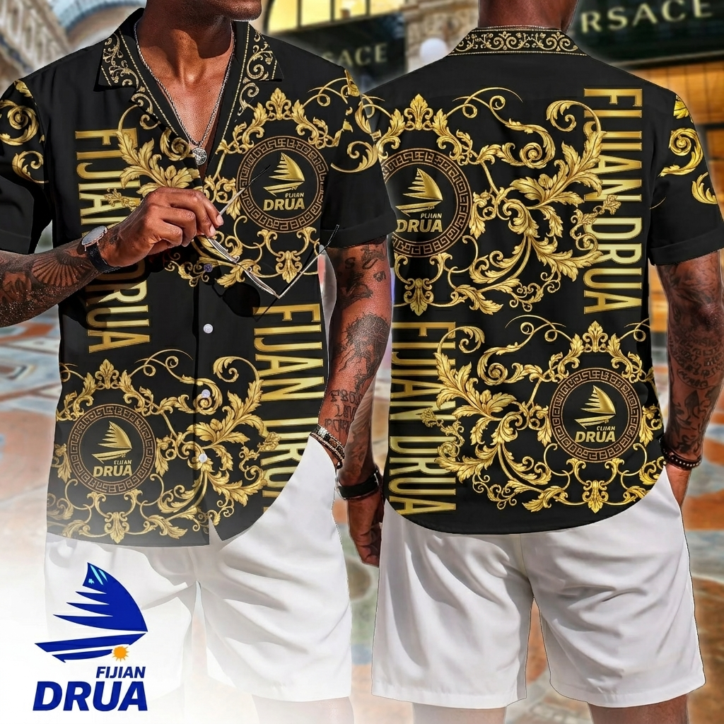 Premium SRP FD Luxury Hawaiin Shirt V1 NMD CTKT