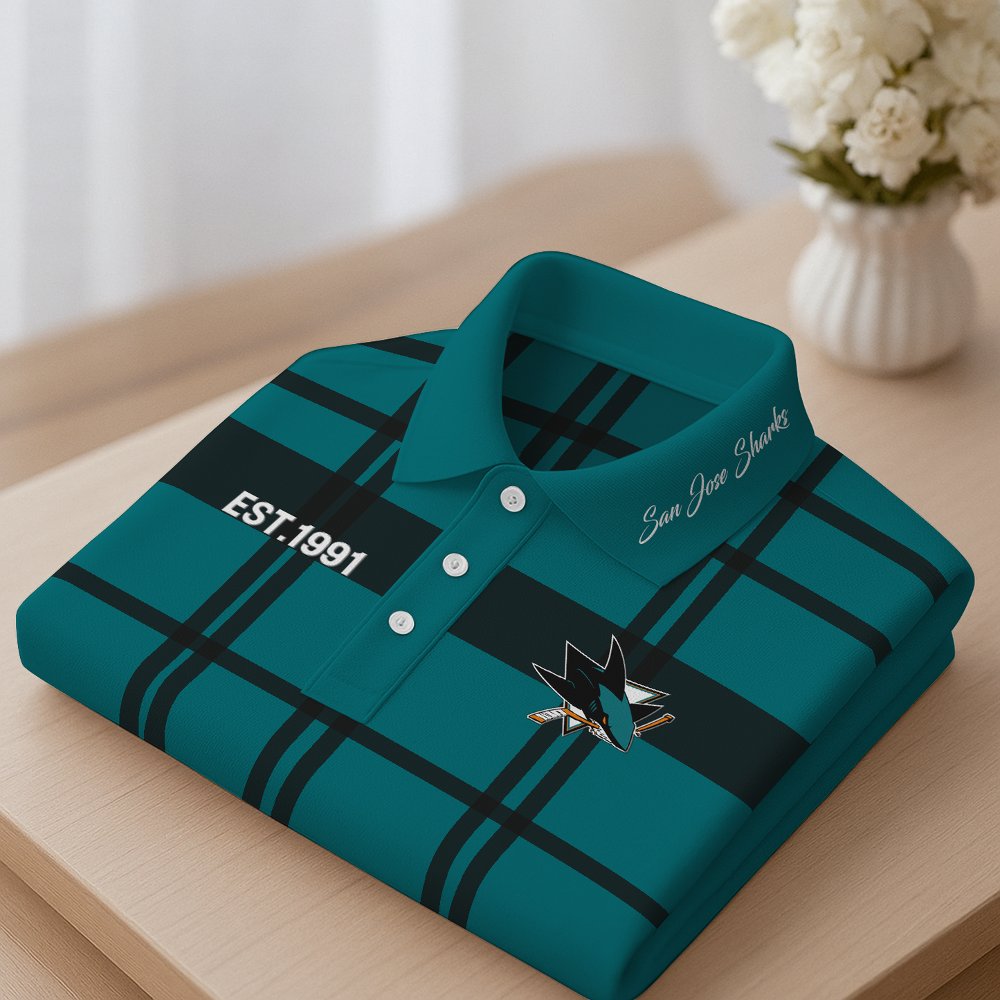 SJS Premium NHL Polo Shirt 2703 DatND DVT 1