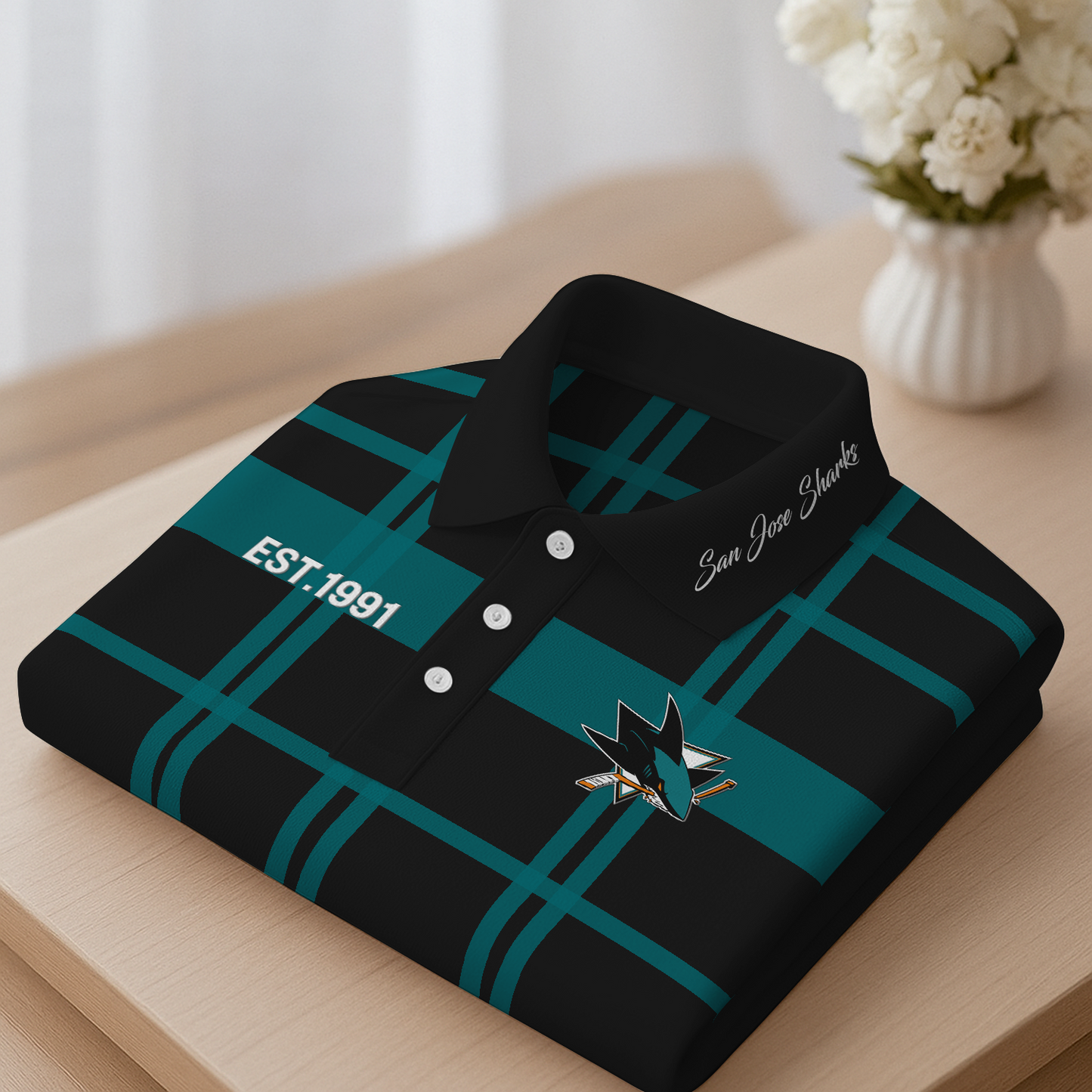SJS Premium NHL Polo Shirt 2703 DatND DVT 2