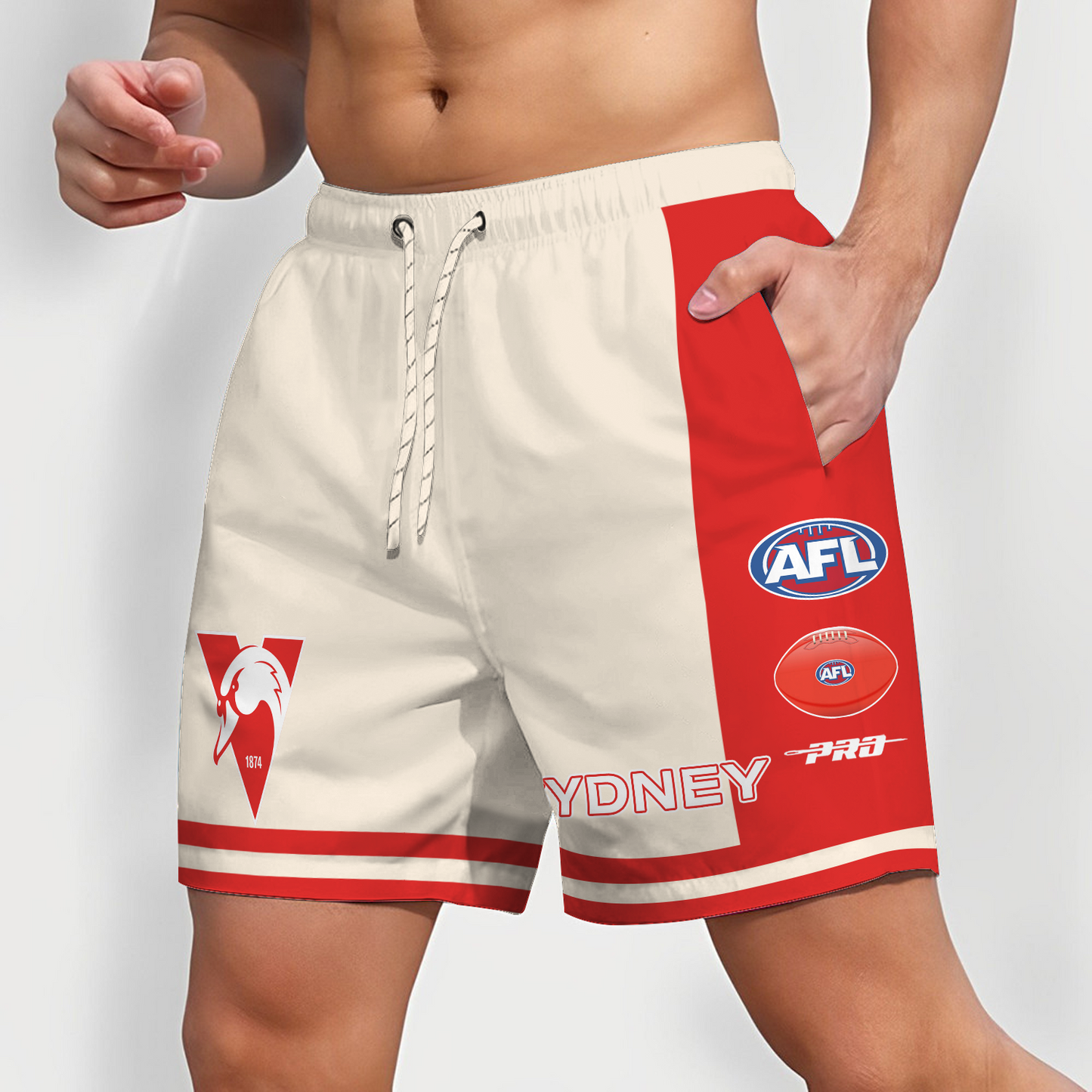 SYD x AFL CLASSIC MEN'S 2.0 SHORT DATND TANTD 070426