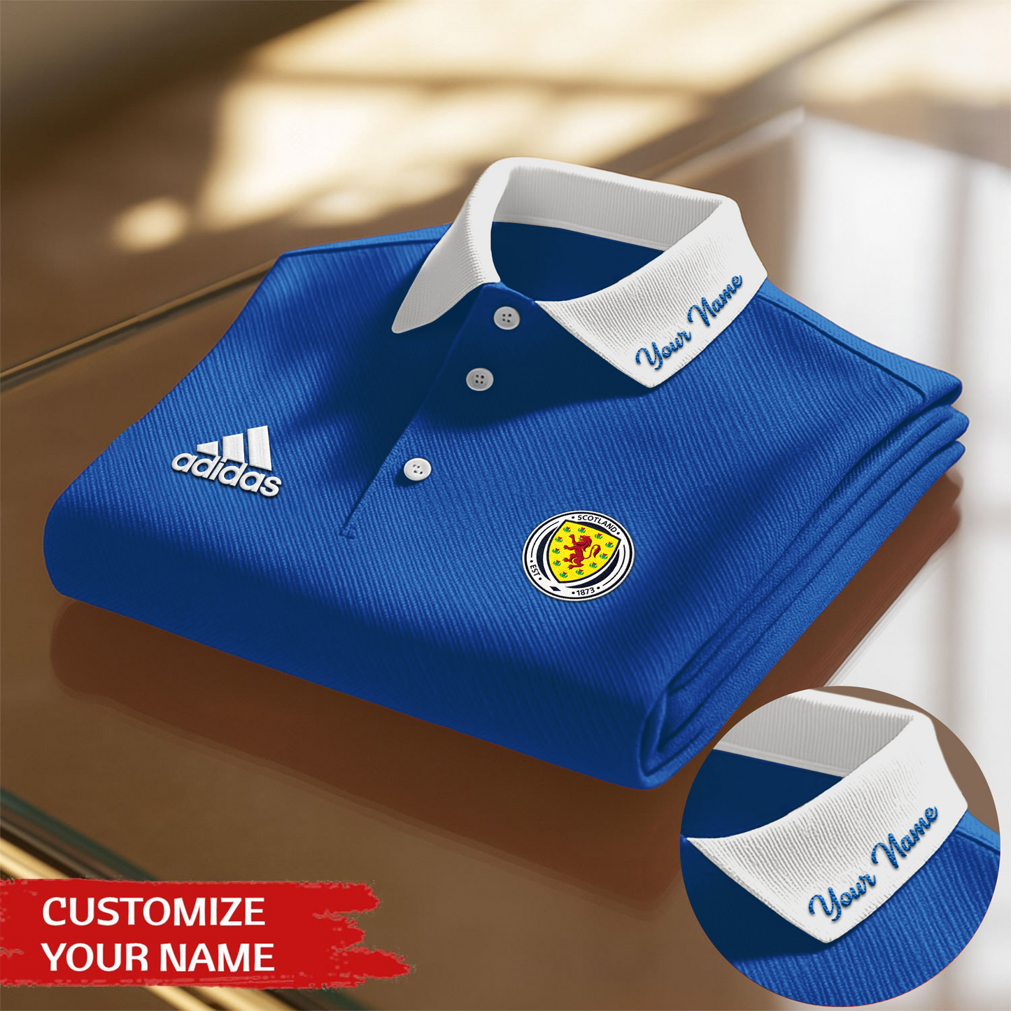 Scotland Premium WC26 Polo Shirt 0805 DatND DVT