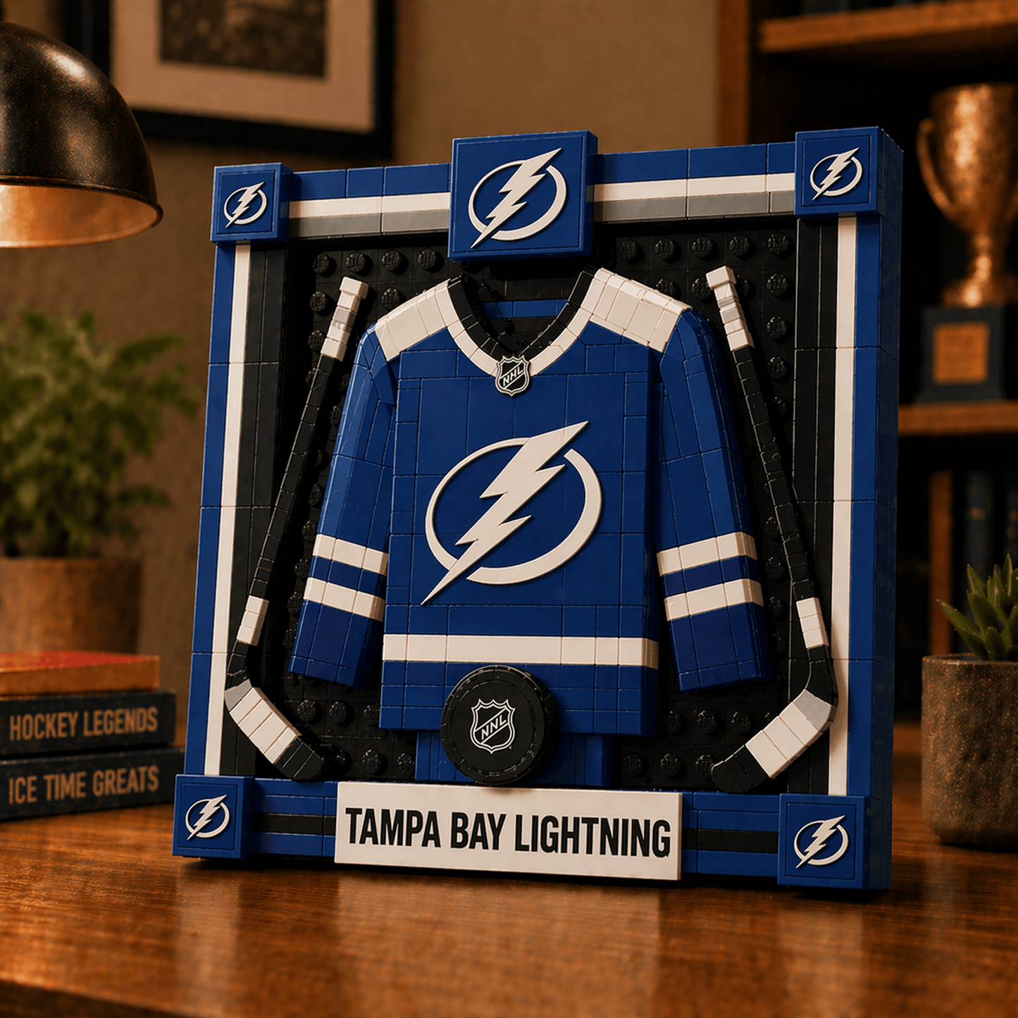 TBL x NHL Framed Jersey Building Set 2404 DatND DVT
