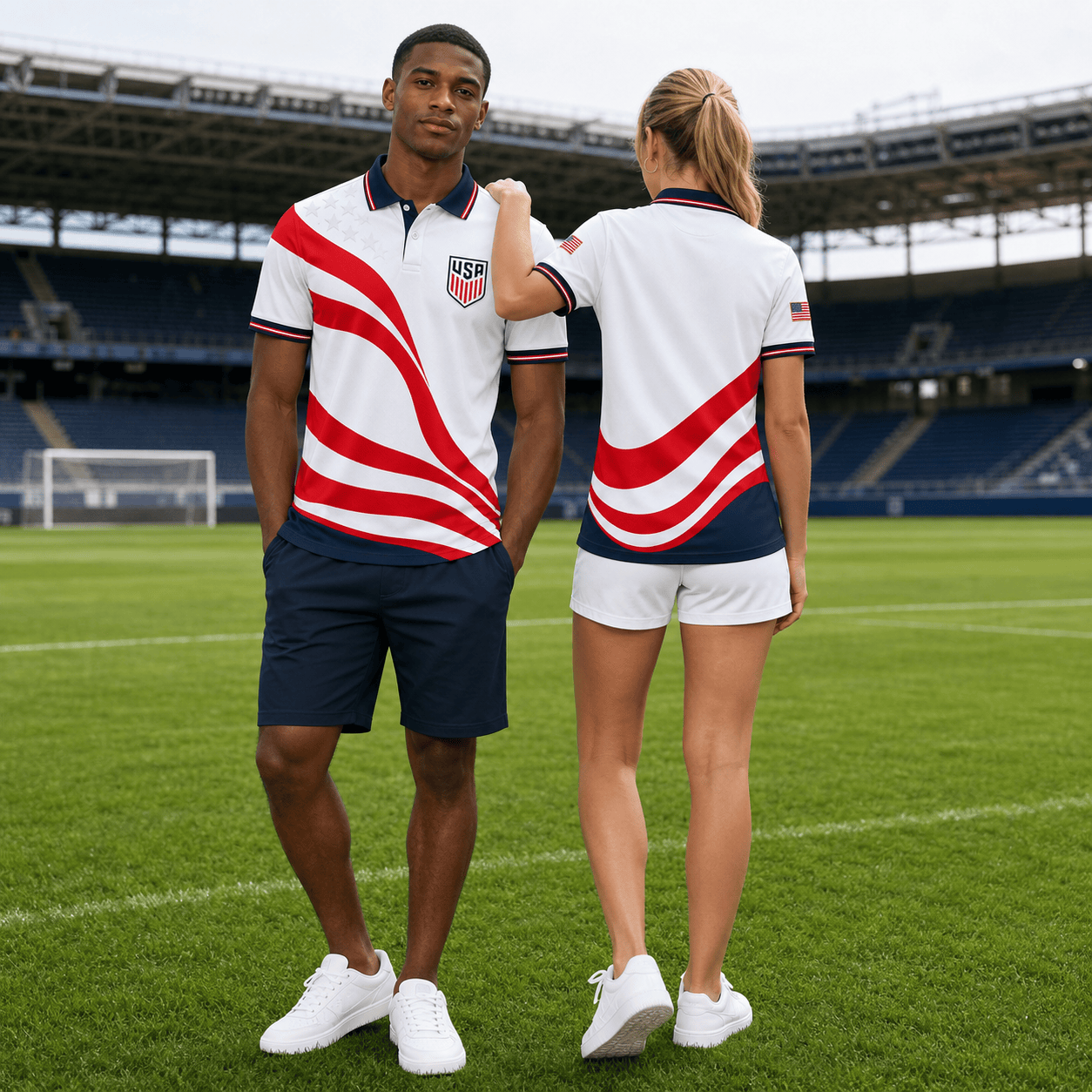 USA Premium WC26 Polo Shirt 0805 V2 DatND DVT