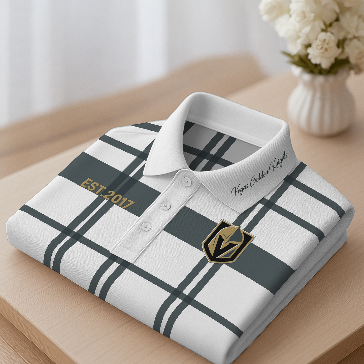 VGK Premium NHL Polo Shirt 2703 DatND DVT 3